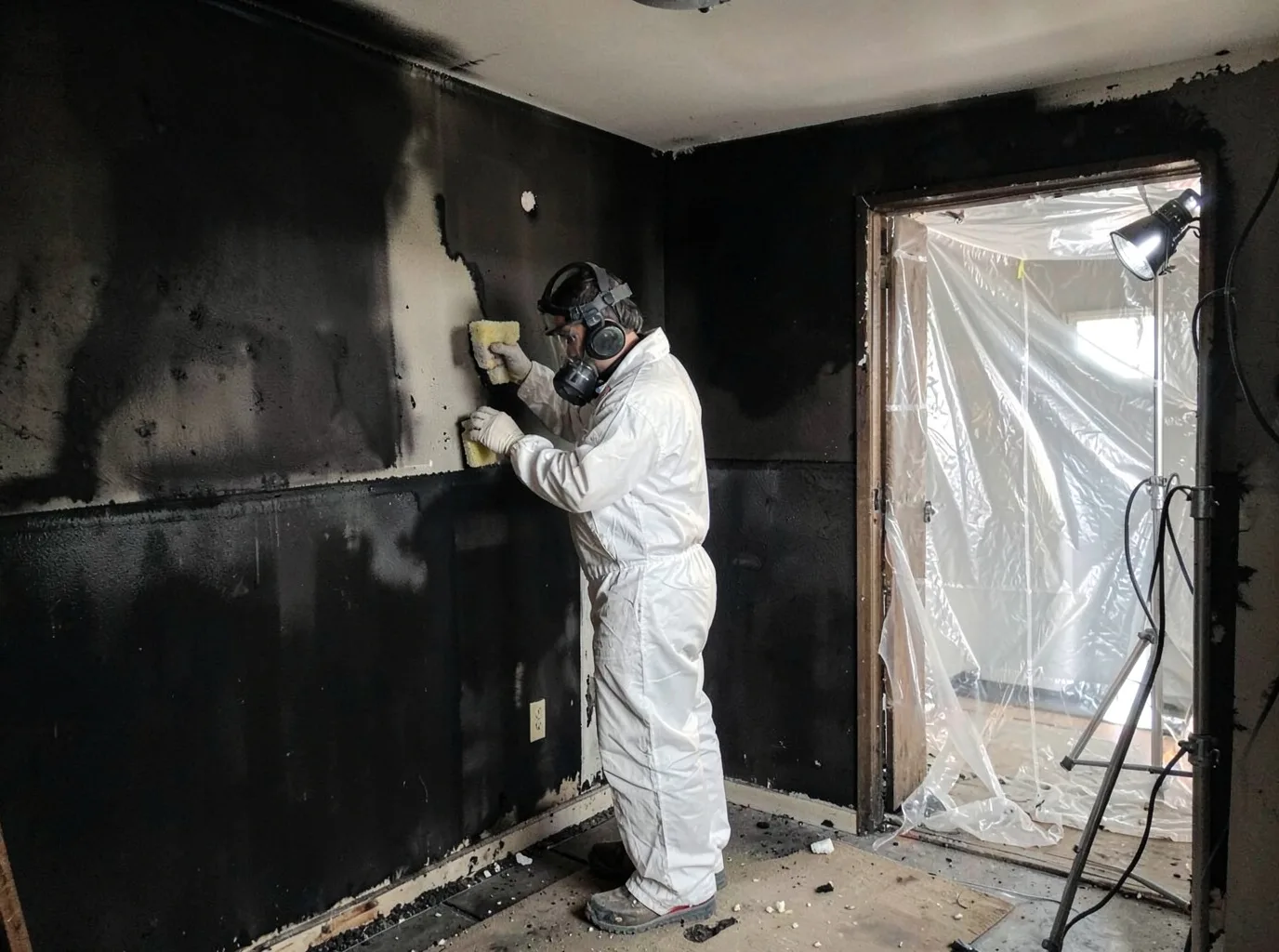 Fire Damage Restoration company in Lopez, PA